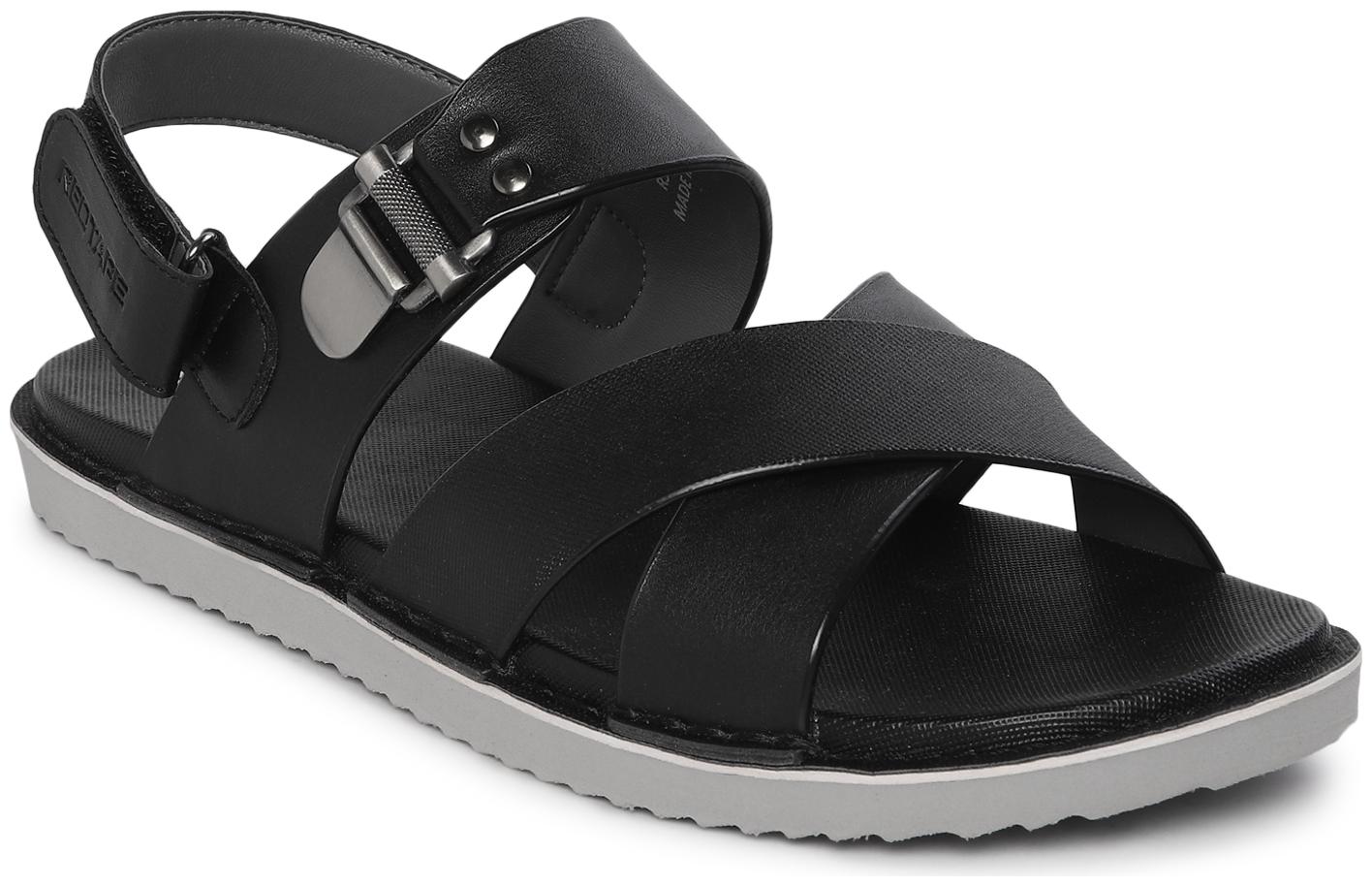 

Red Tape Men Black Sandals