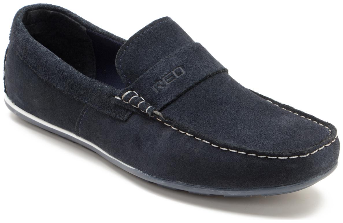 

Red Tape Men Navy Blue Slip-On Formal Shoes - RTS10214D - RTS1021