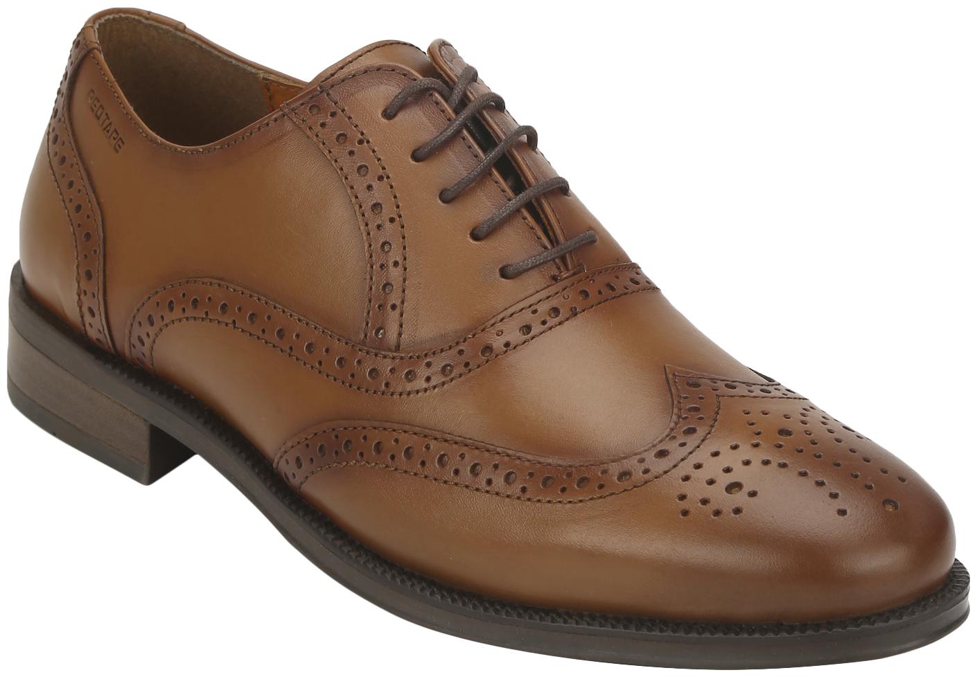 

Red Tape Men Brown Brogues Formal Shoes - RTE1673 - RTE1673
