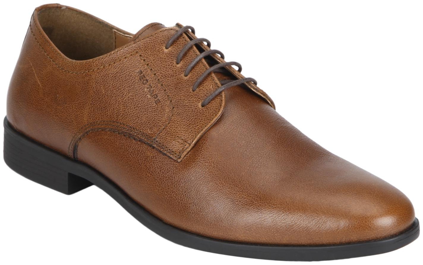 

Red Tape Men Tan Derby Formal Shoes - RRE0013A - RRE0013A