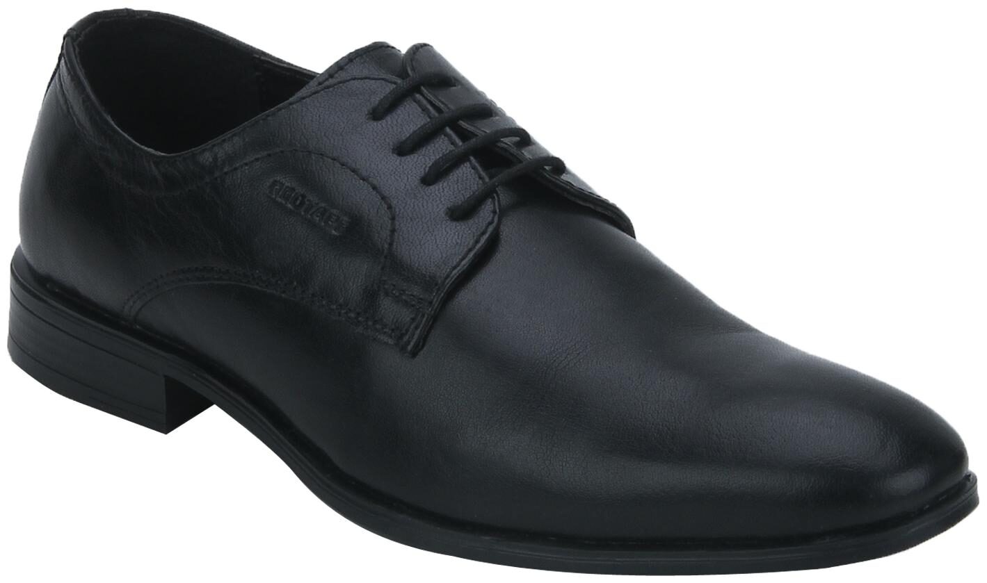 

Red Tape Men Black Derby Formal Shoes - RTE0621A - RTE0621A