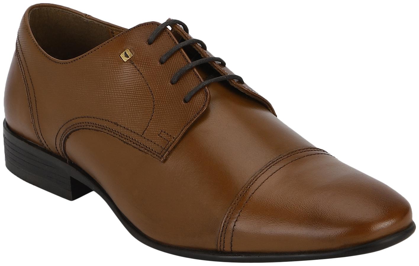 

Red Tape Men Tan Derby Formal Shoes - RTS1136