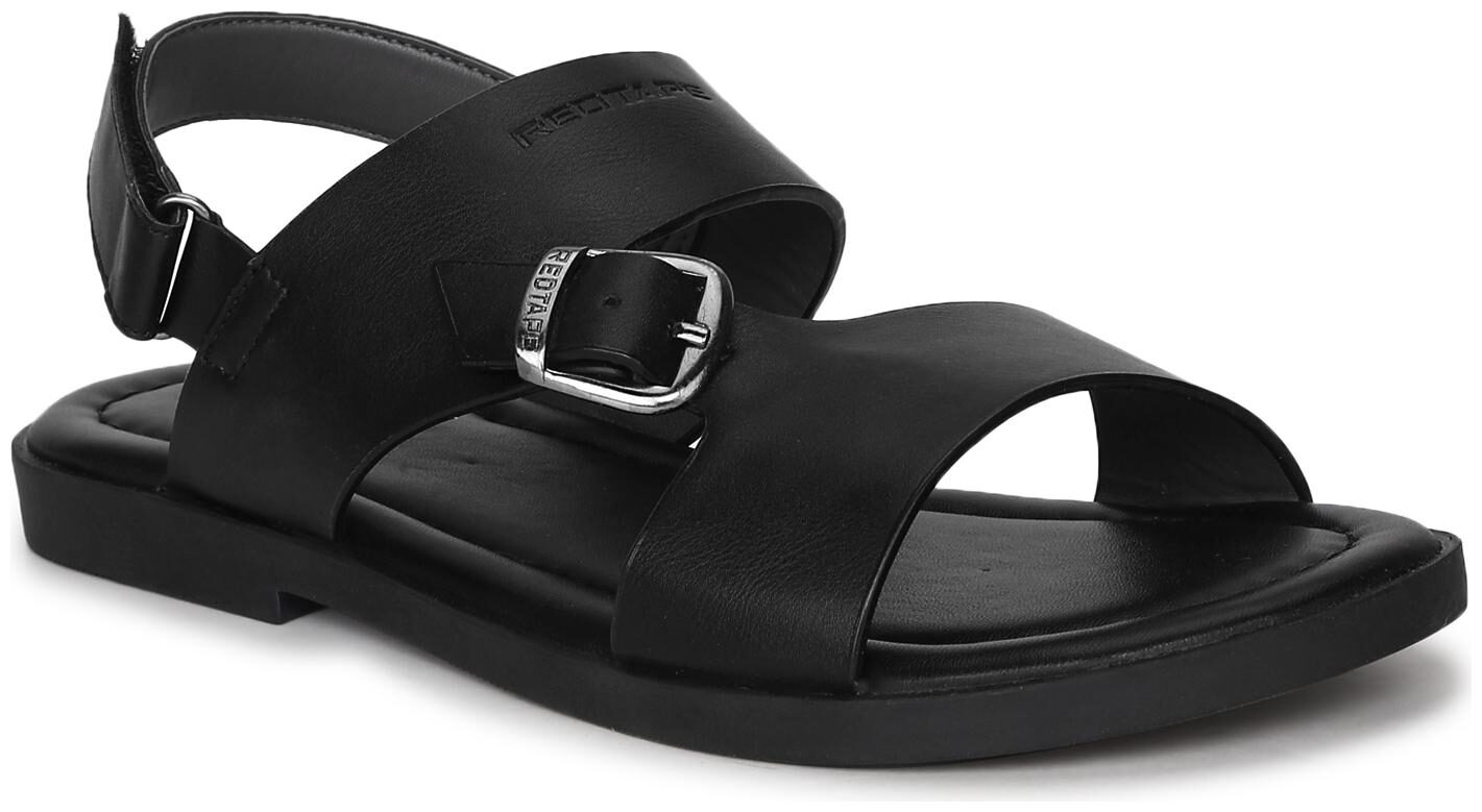 

Red Tape Men Black Sandals