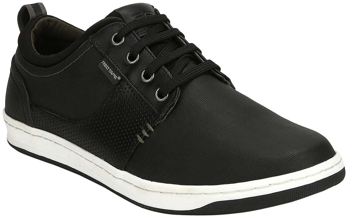 

Red Tape Men Black Sneakers