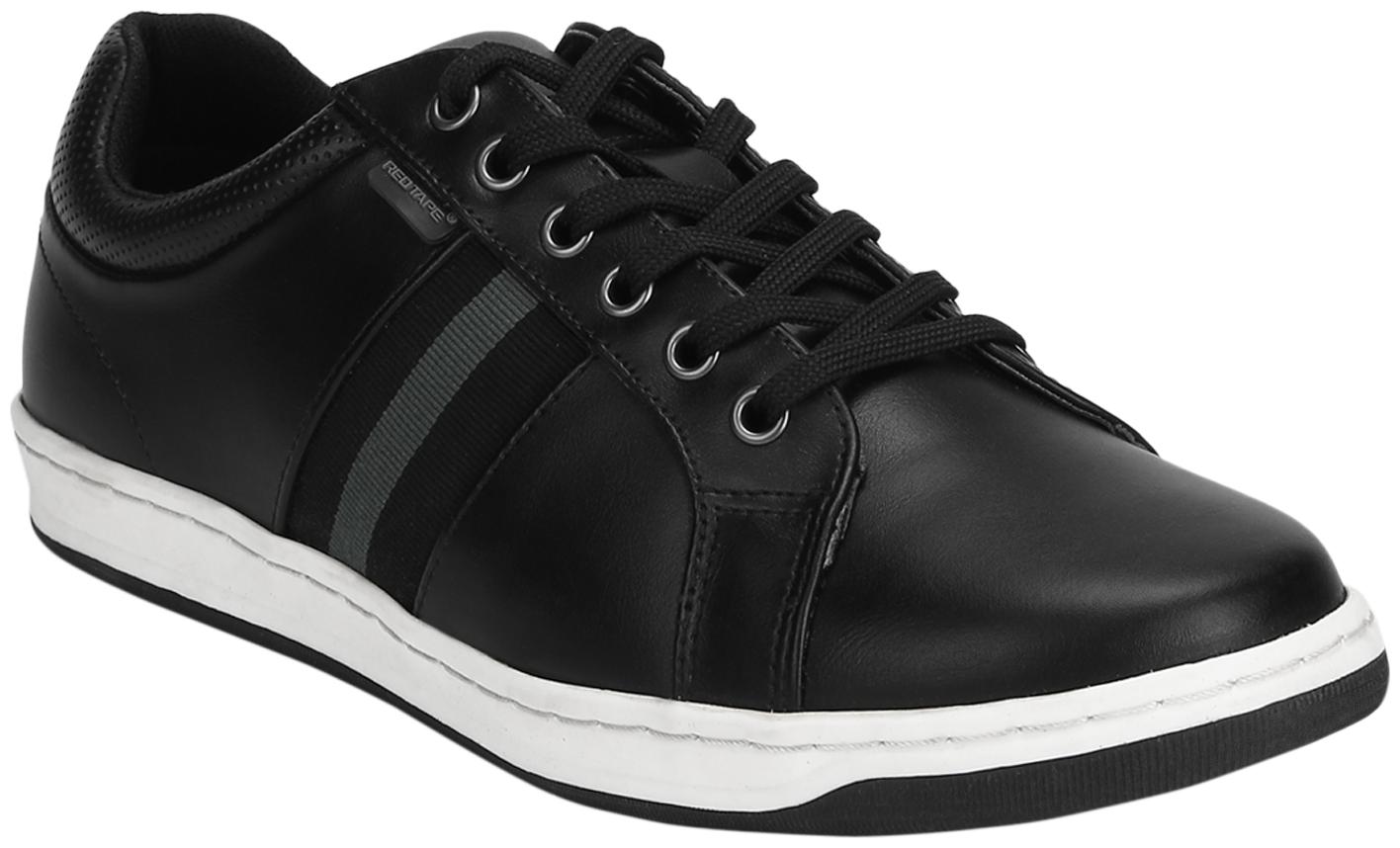 

Red Tape Men Black Sneakers