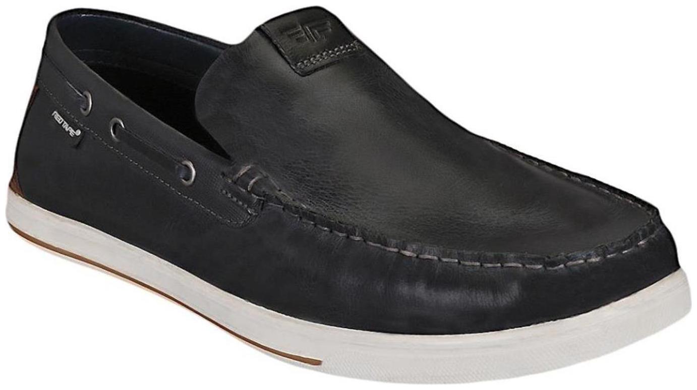 

Red Tape Men Navy Blue Loafers - RTE090
