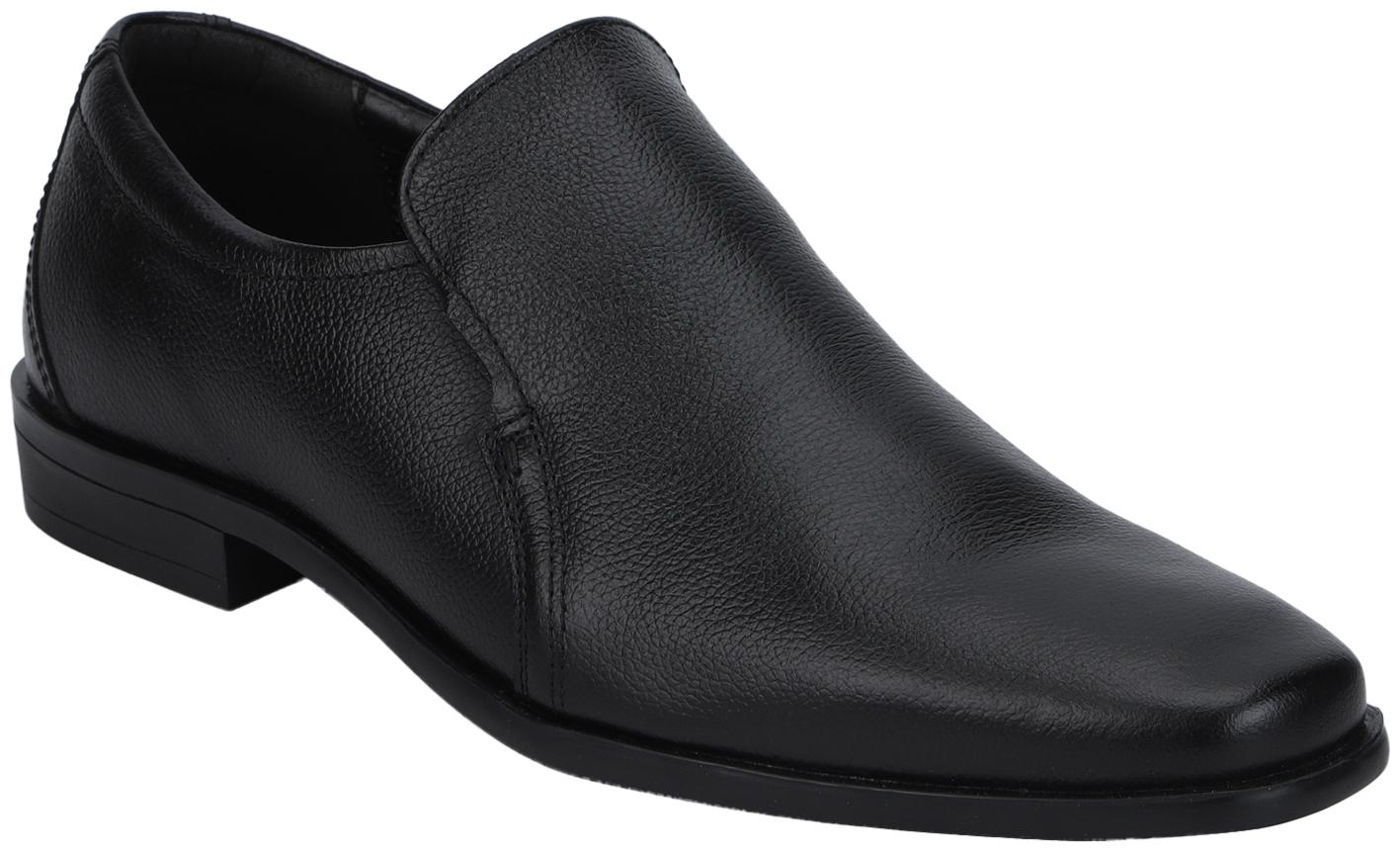 

Red Tape Men Black Slip-On Formal Shoes - RTE141