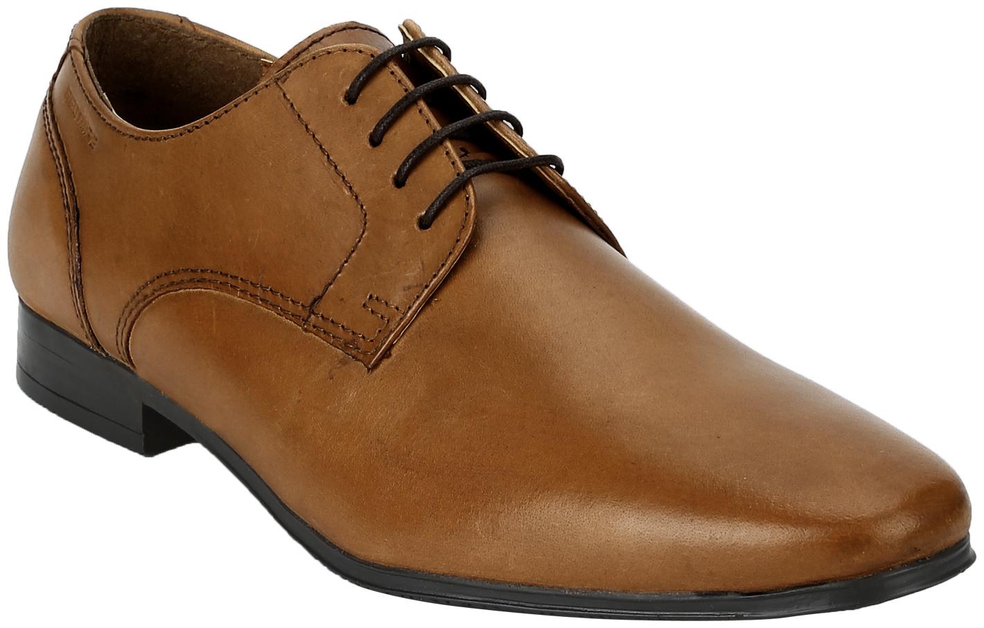 

Red Tape Men Tan Derby Formal Shoes - RTS1099