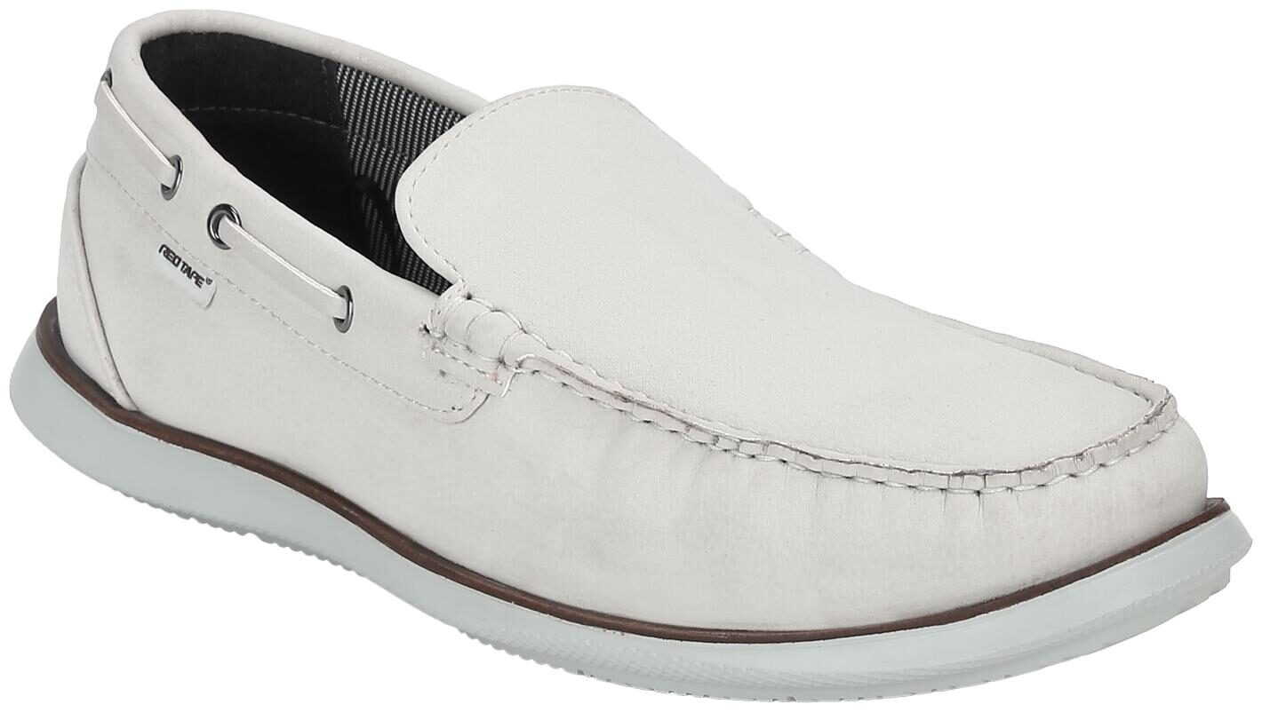 

Red Tape Men White Loafers - RTS11065B