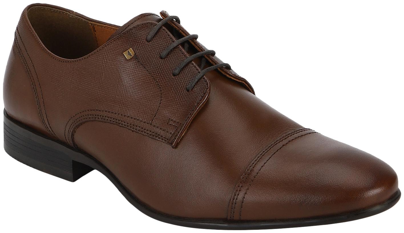 

Red Tape Men Brown Derby Formal Shoes - RTS1136