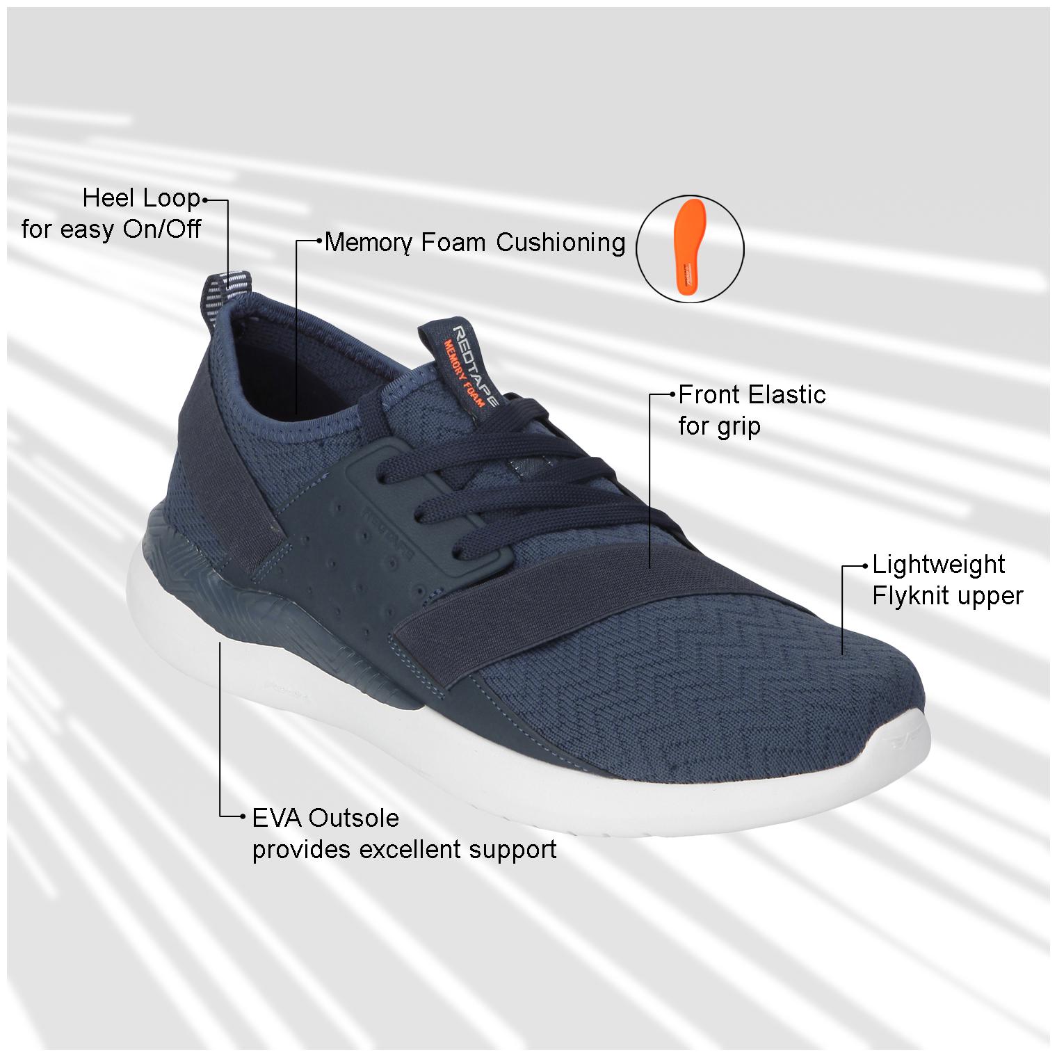 

Red Tape Men Walking Shoes ( Navy Blue )