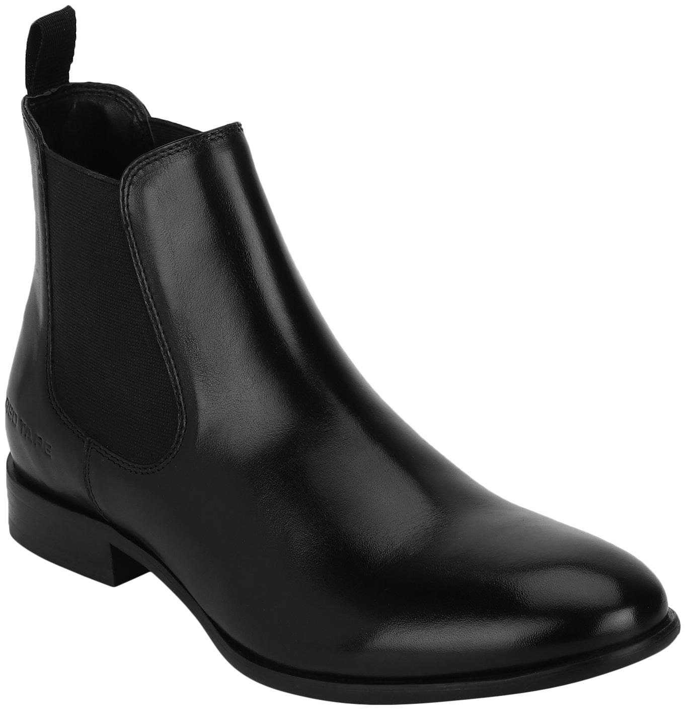 

Red Tape Men Black Chelsea Boots - ANKLE BOOT - RTE1561