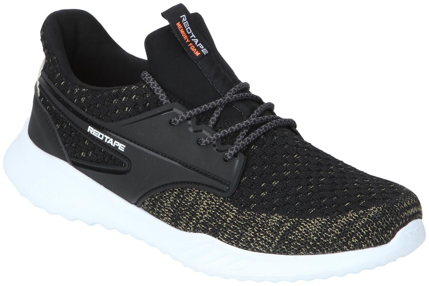 

Red Tape Men Walking Shoes ( Black )
