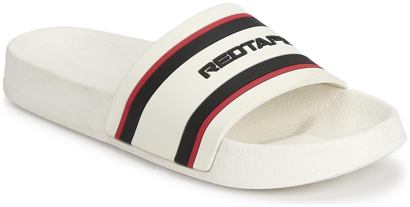

Red Tape Men White Sliders - 1 Pair