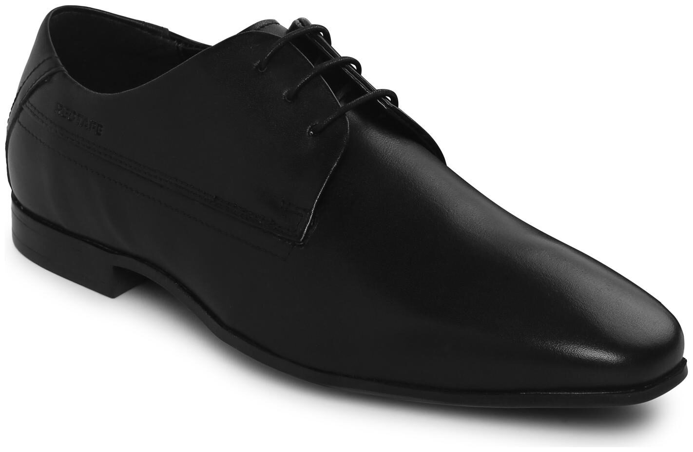 

Red Tape Men Black Derby Formal Shoes - RTE2091 - RTE2091