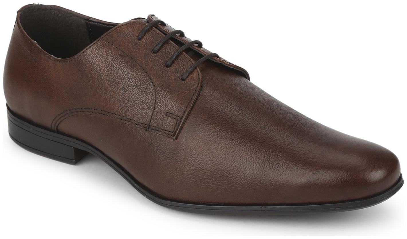 

Red Tape Men Brown Derby Formal Shoes - RRE034