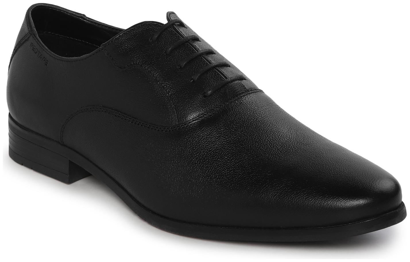 

Red Tape Men Black Oxford Formal Shoes - RTE2671