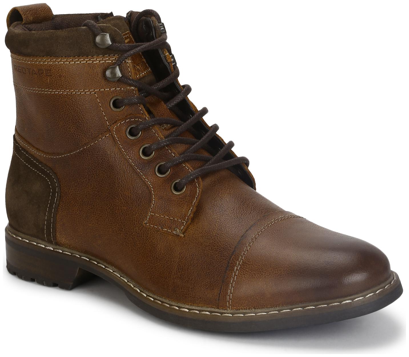 

Red Tape Men Brown Ankle Boots - RTE290