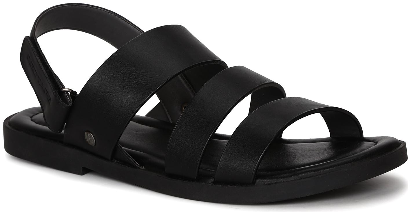 

Red Tape Men Black Sandals
