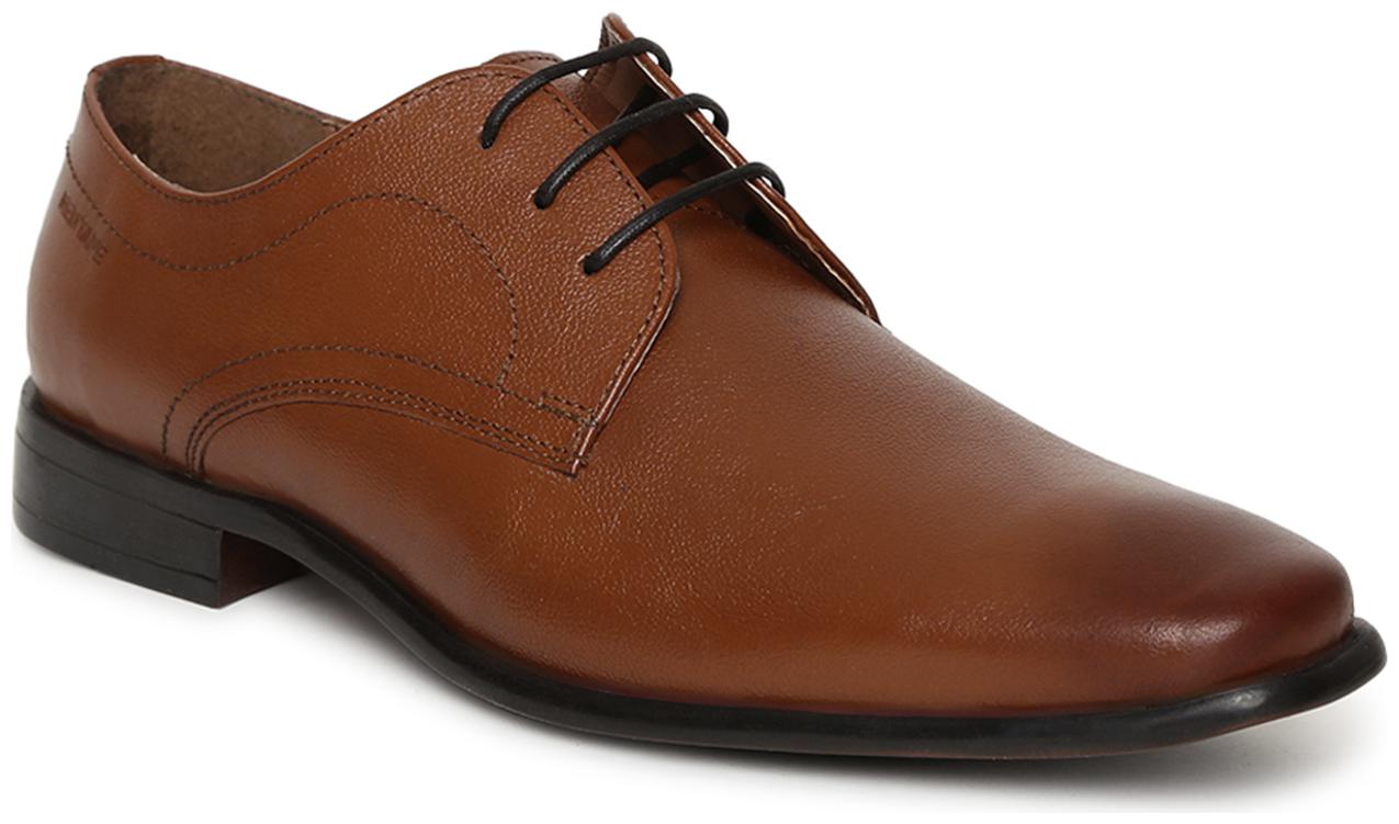

Red Tape Men Tan Derby Formal Shoes - RRE036