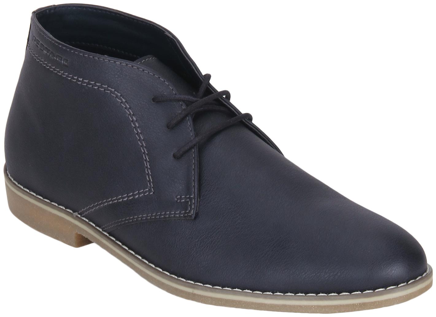 

Red Tape Men Navy Blue Chukka Boots - RTS10974D