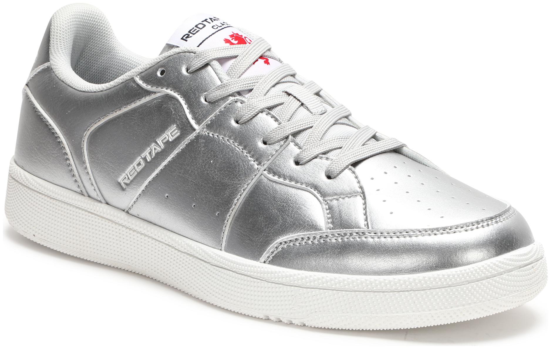 

Red Tape Men Silver Classic Sneakers - Rte3186