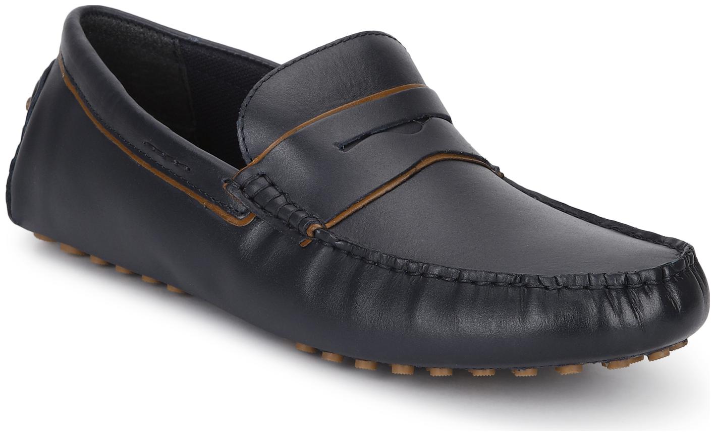 

Red Tape Men Navy Blue Loafers