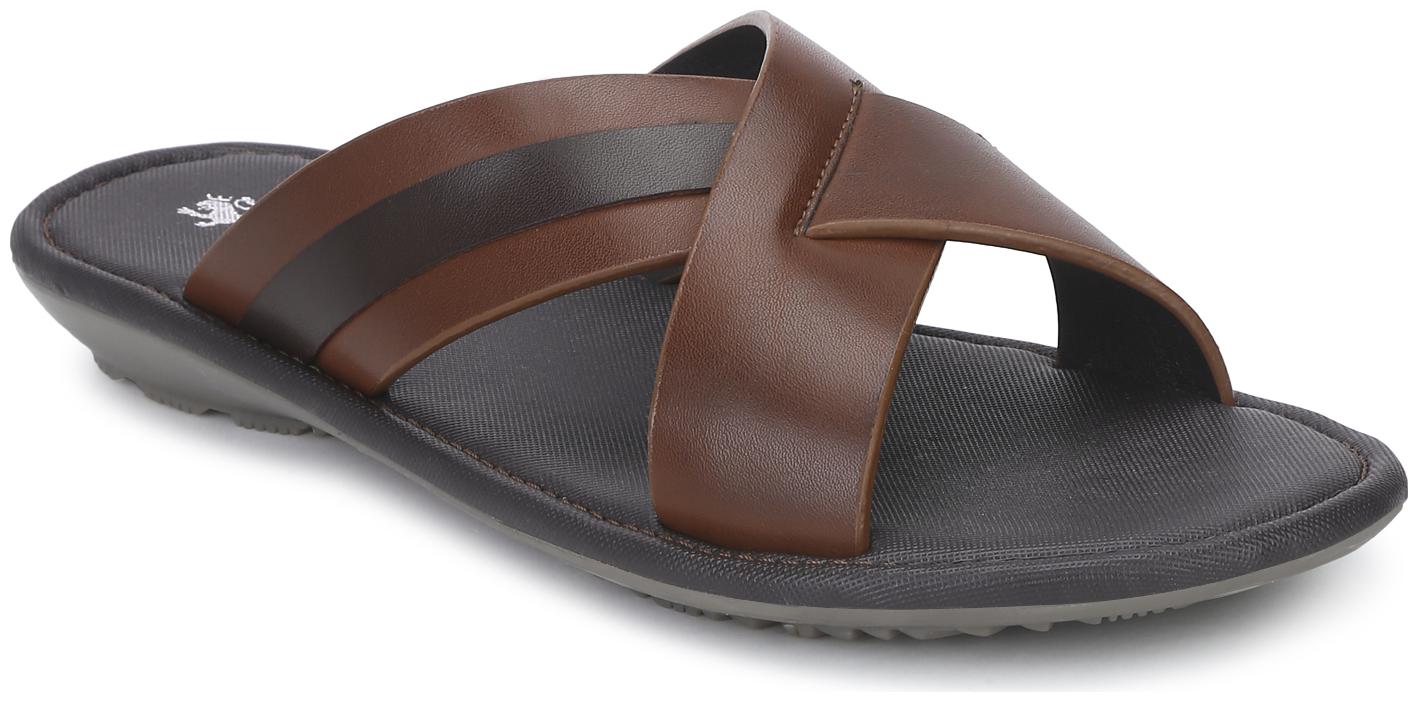 

Red Tape Men Brown Slippers