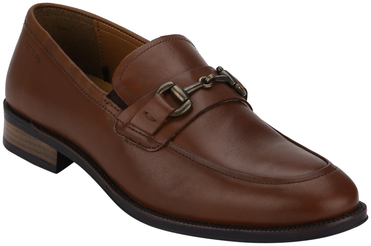 

Red Tape Men Tan Slip-On Formal Shoes - RTS1116
