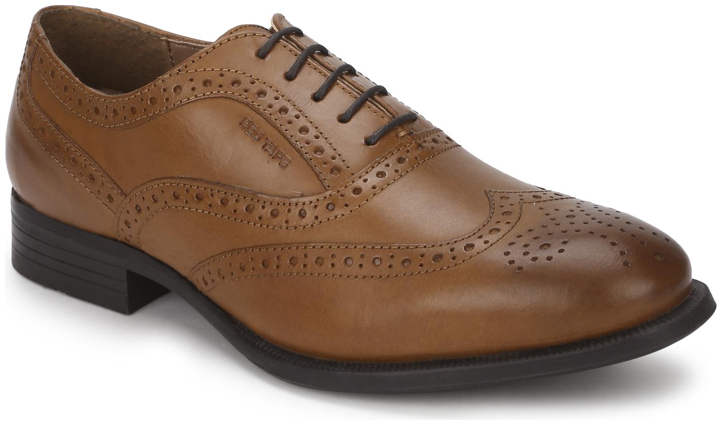 

Red Tape Men Tan Brogues Formal Shoes - RRE038