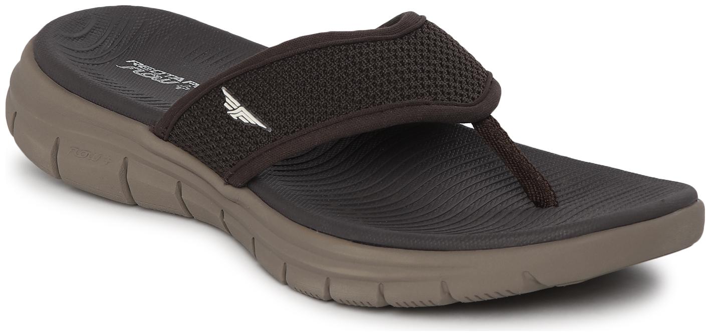 

Red Tape Men Brown Outdoor Slippers