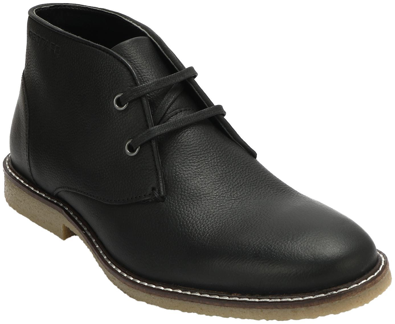 

Red Tape Men Black Ankle Boots - RTS1130