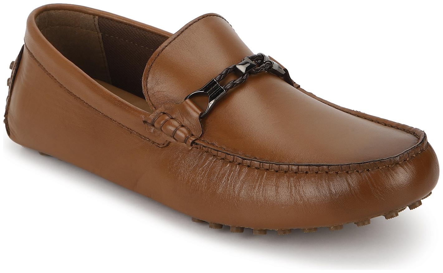 

Red Tape Men Tan Slip-On Formal Shoes - RTE262