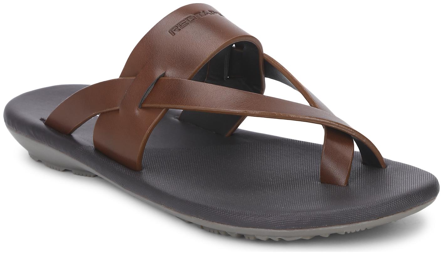 

Red Tape Men Tan Slippers