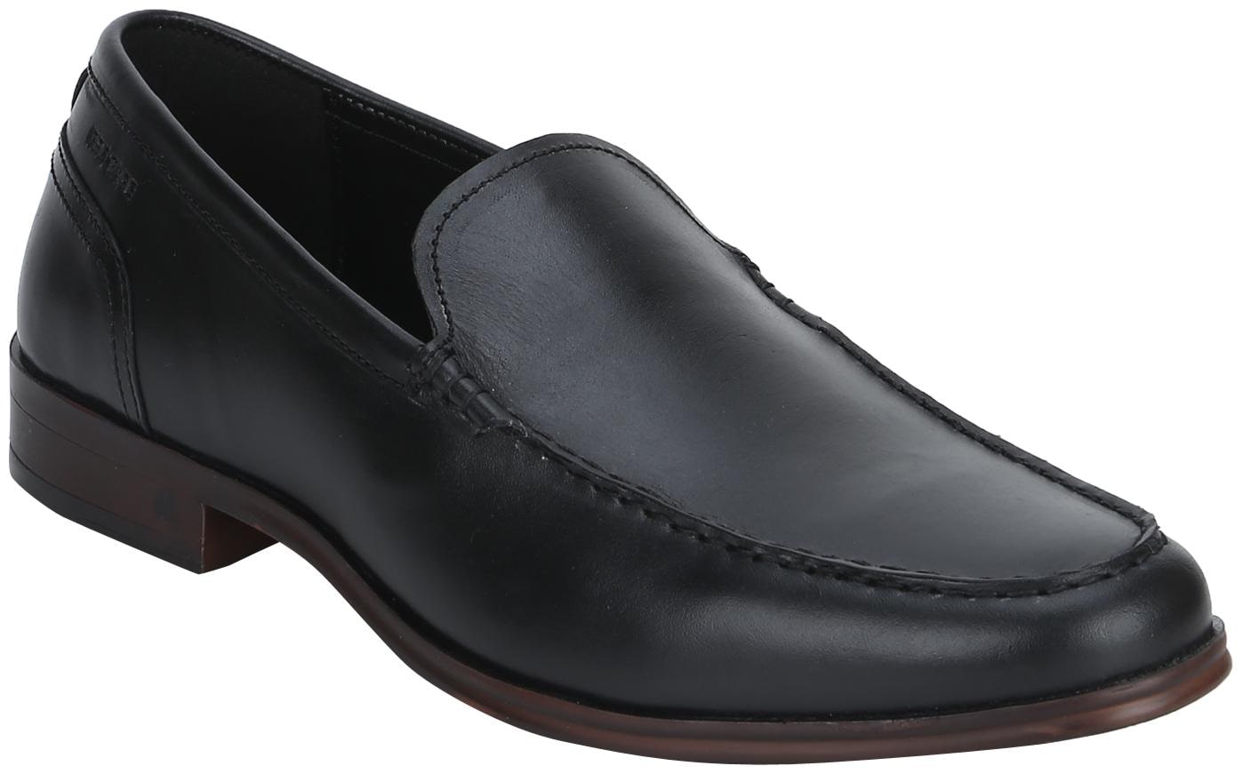

Red Tape Men Black Slip-On Formal Shoes - RTE137