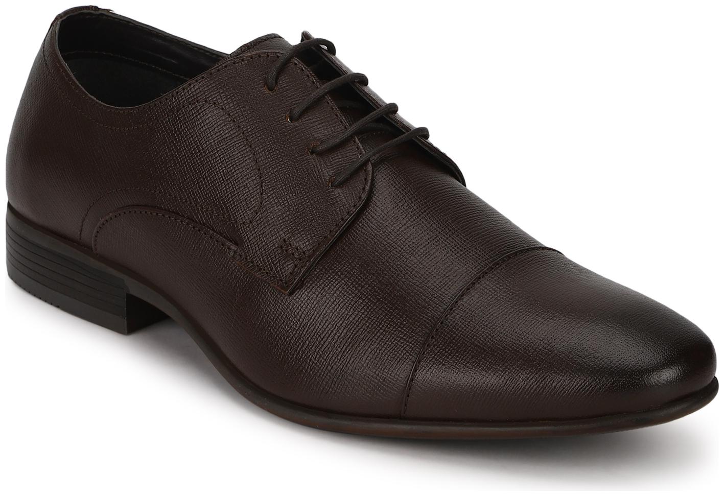 

Red Tape Men Brown Derby Formal Shoes - RTE2872