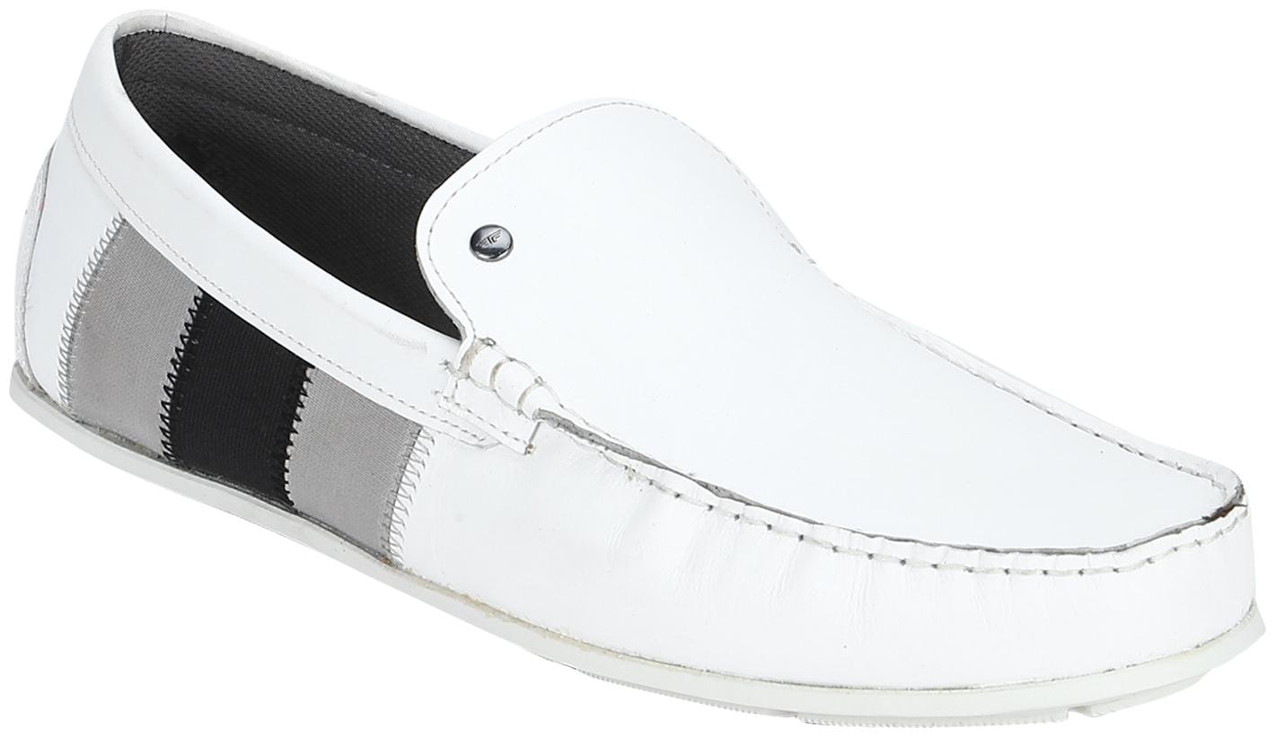 

Red Tape Men White Loafers - RTE131
