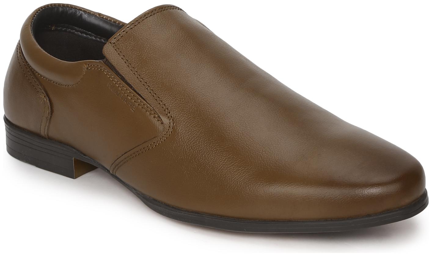 

Red Tape Men Tan Slip-On Formal Shoes - RTE269