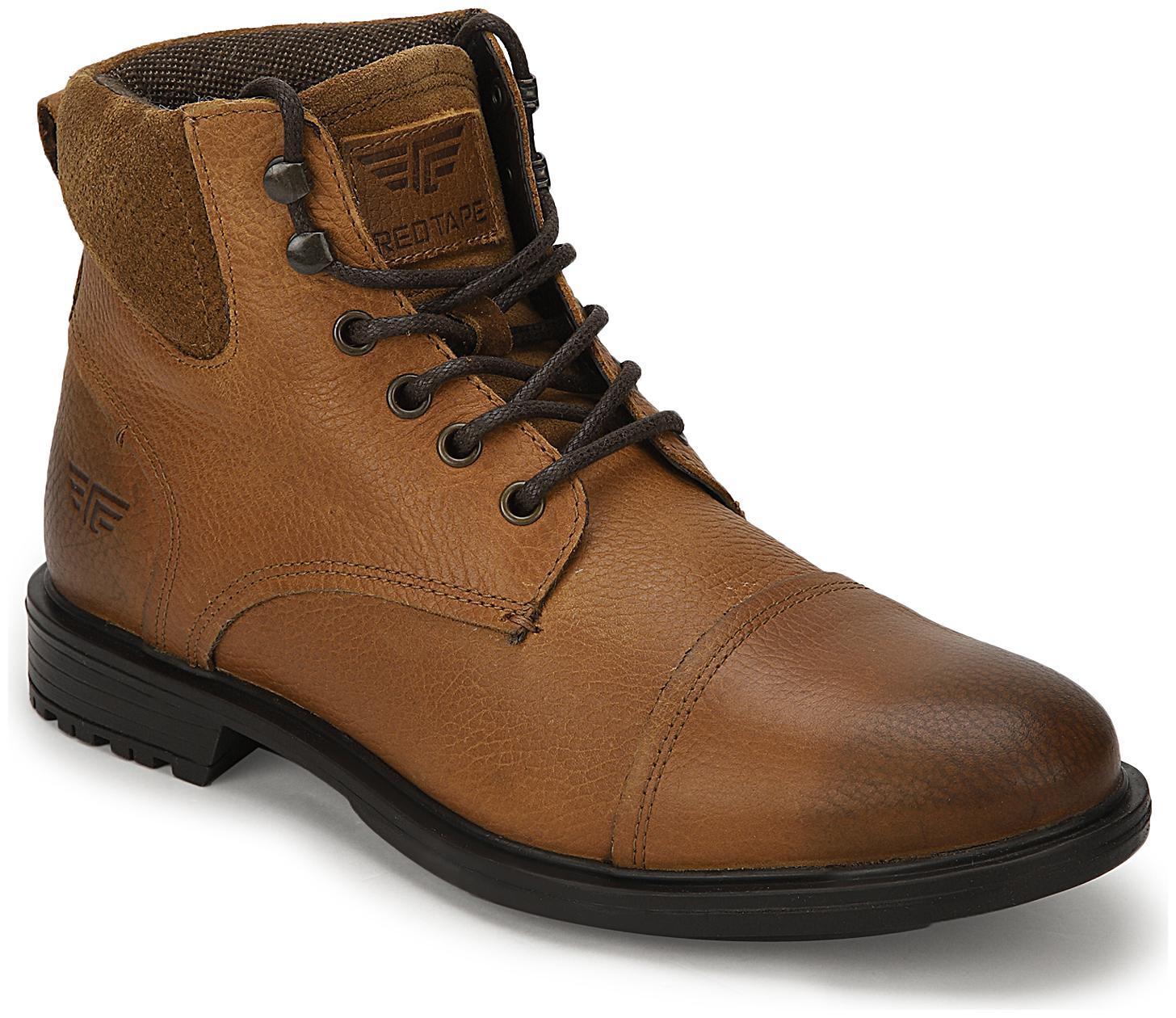 

Red Tape Men Tan Ankle Boots - RRE0393 - RRE039