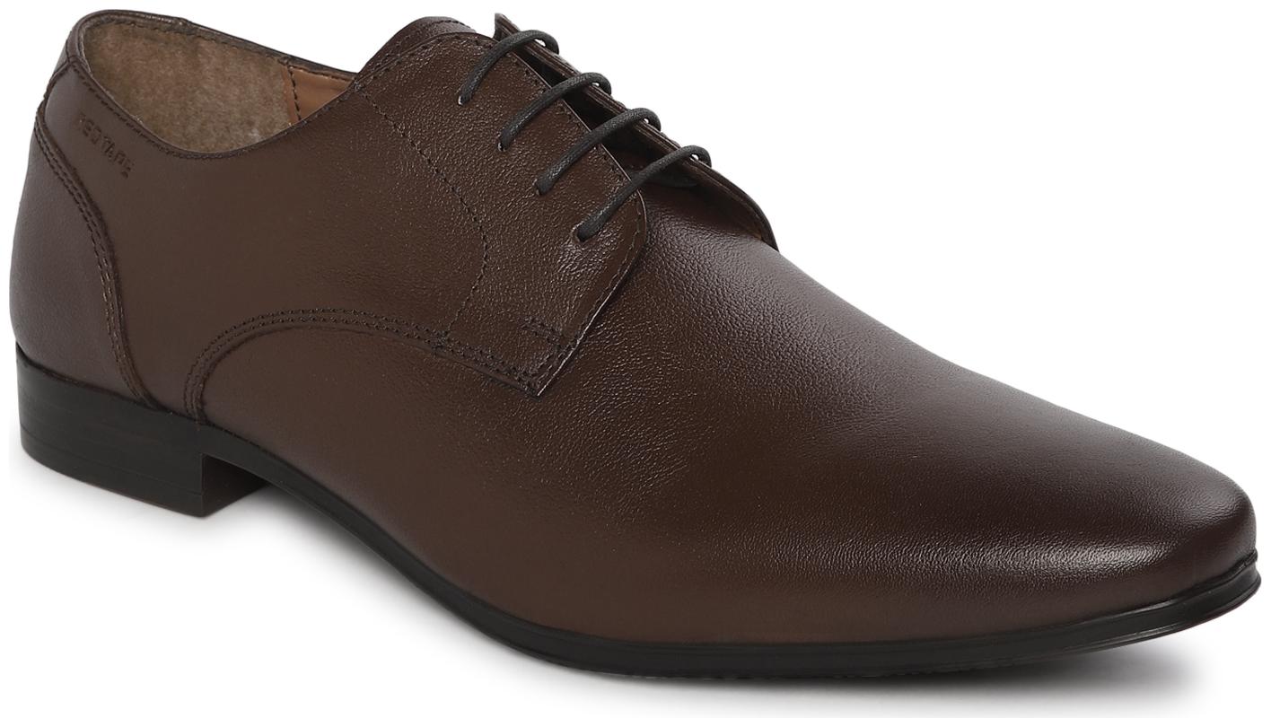 

Red Tape Men Brown Derby Formal Shoes - RRE0333