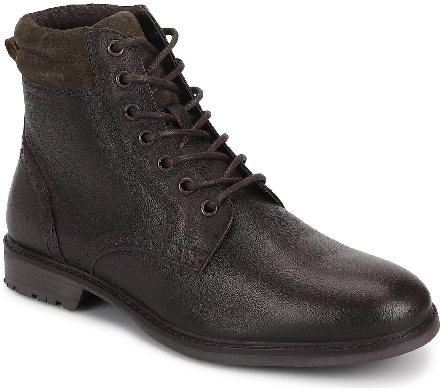 

Red Tape Men Brown Ankle Boots