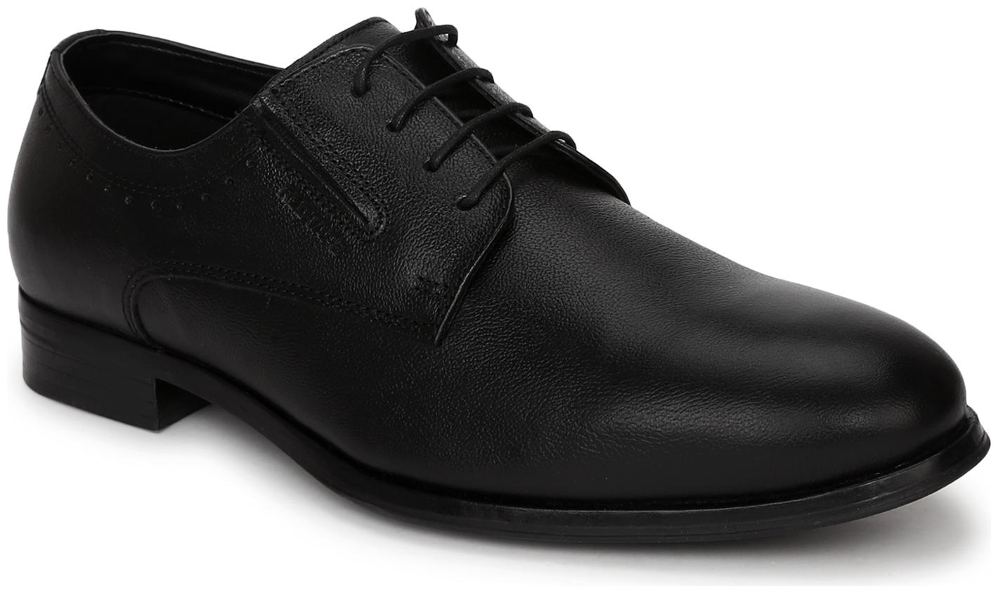 

Red Tape Men Black Derby Formal Shoes - RTE271