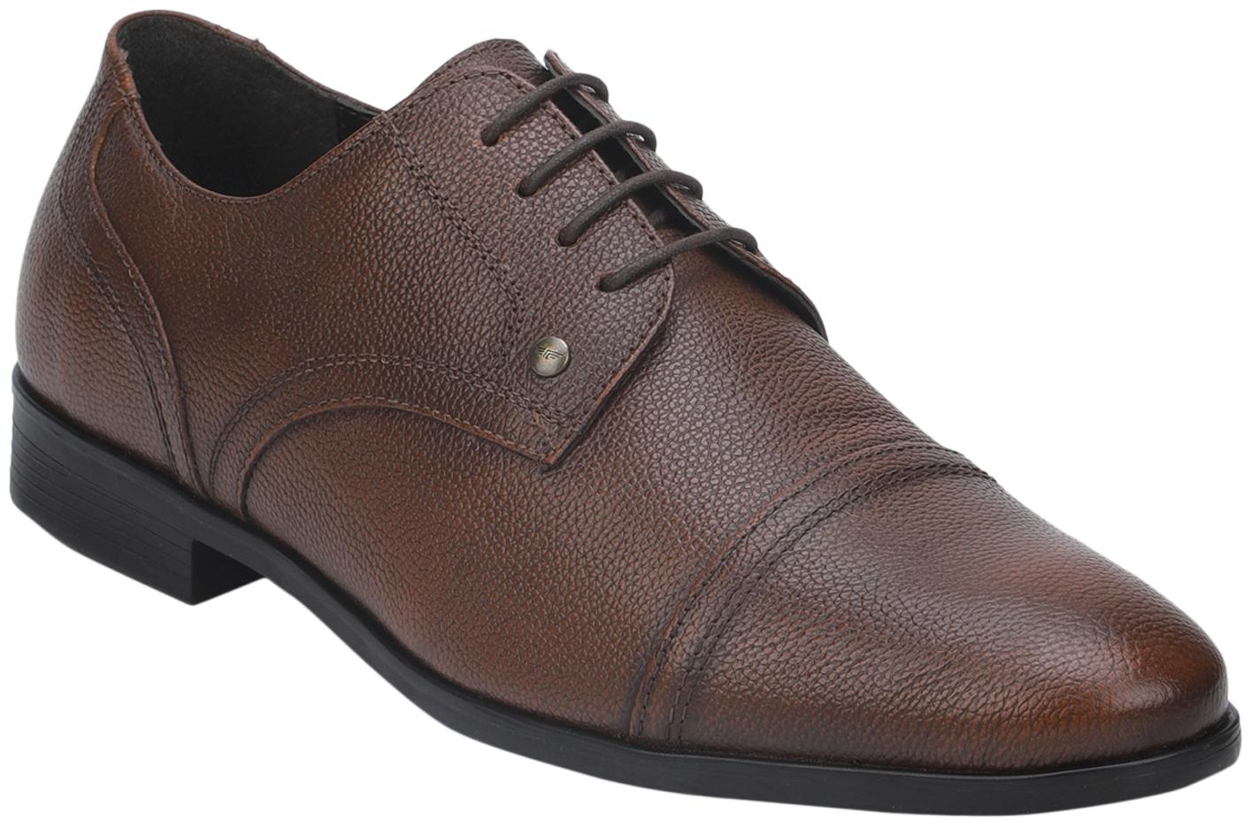 

Red Tape Men Tan Derby Formal Shoes - RTE138