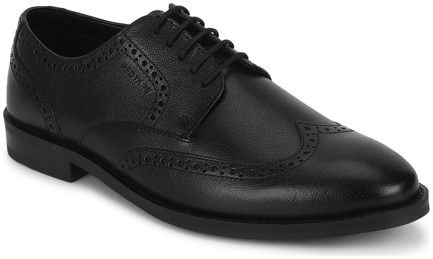 

Red Tape Men Black Derby Formal Shoes - RTE263