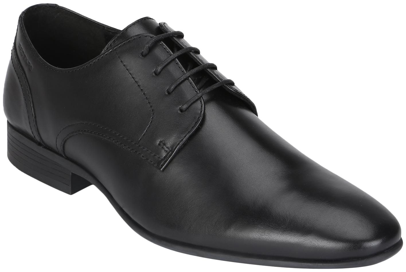 

Red Tape Men Black Derby Formal Shoes - RTS1141