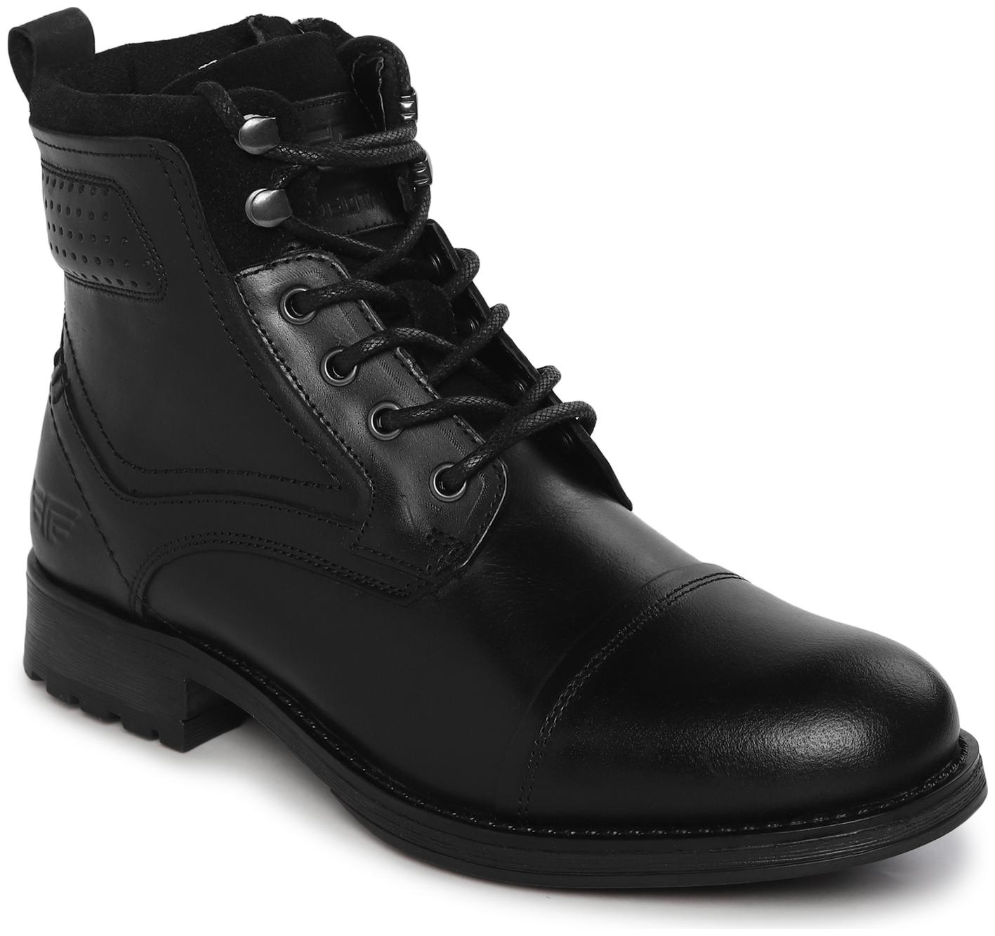 

Red Tape Men Black Outdoor Boots - RTE2521