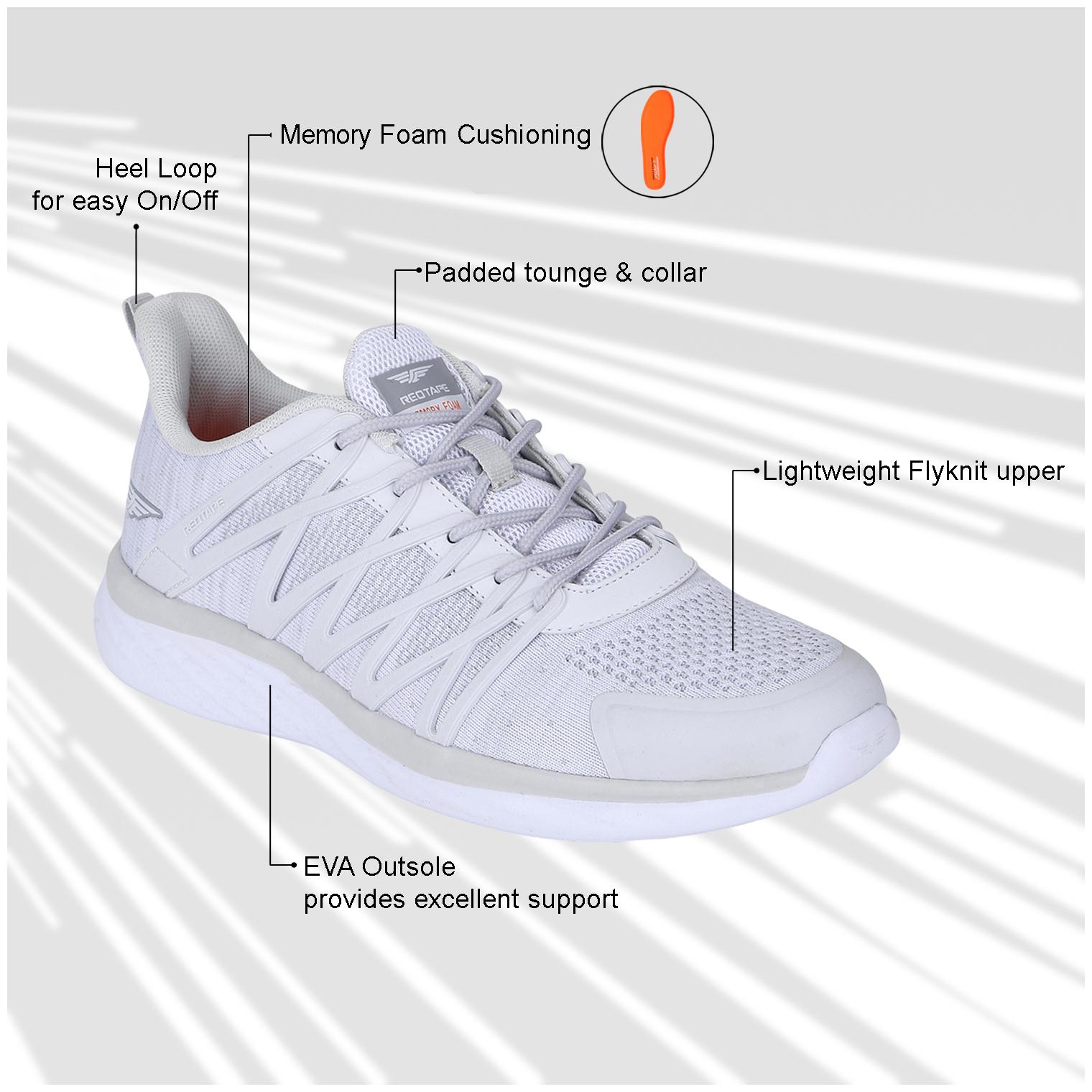 

Red Tape Men Walking Shoes ( White )