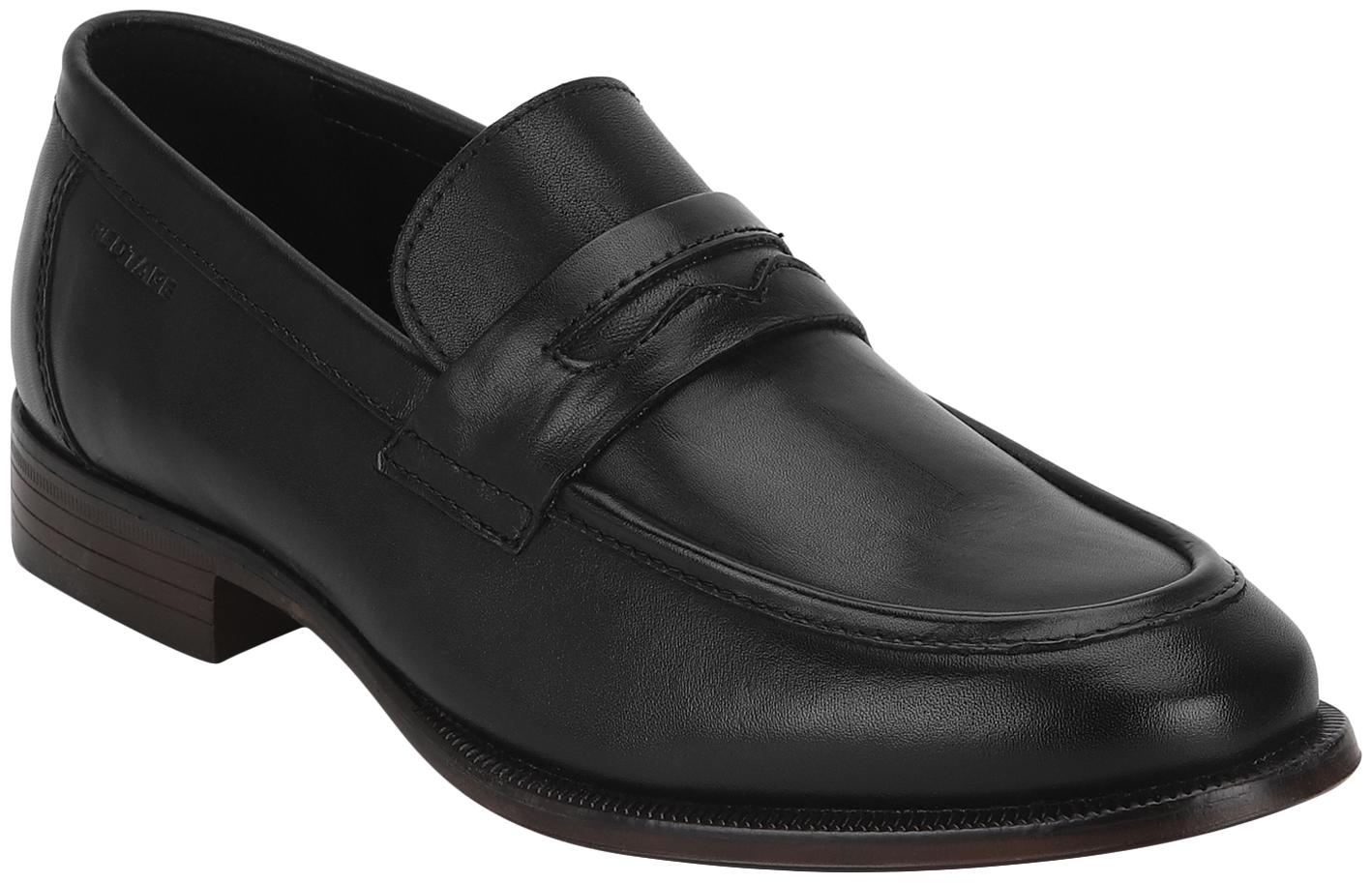 

Red Tape Men Black Slip-On Formal Shoes - RTS11461D