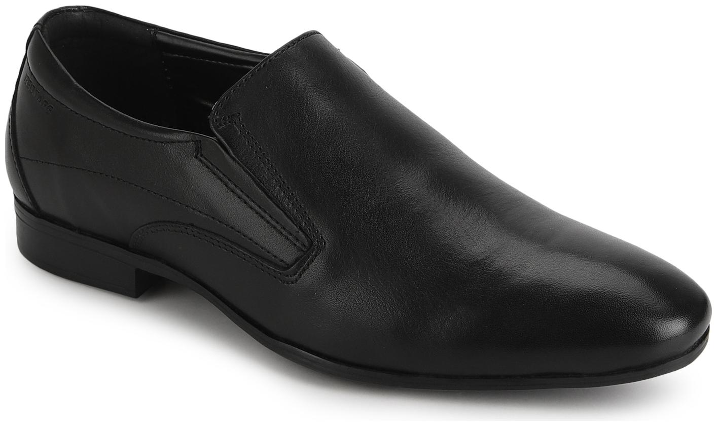 

Red Tape Men Black Slip-On Formal Shoes - RTE2211