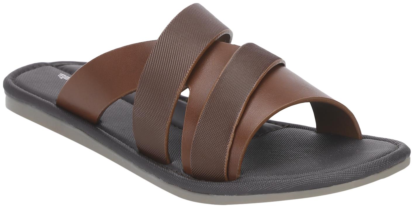 

Red Tape Men Tan Slippers